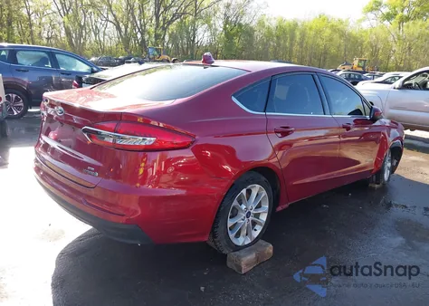 2019 Ford Fusion Hybrid Se из США, поврежденный, VIN 3FA6P0LU7KR207286